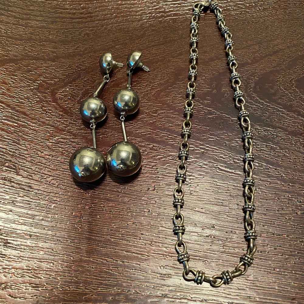 Necklace and Earrings
